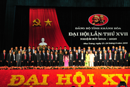 Đại hội Đảng bộ tỉnh Khánh Hòa lần thứ XVII thành công tốt đẹp