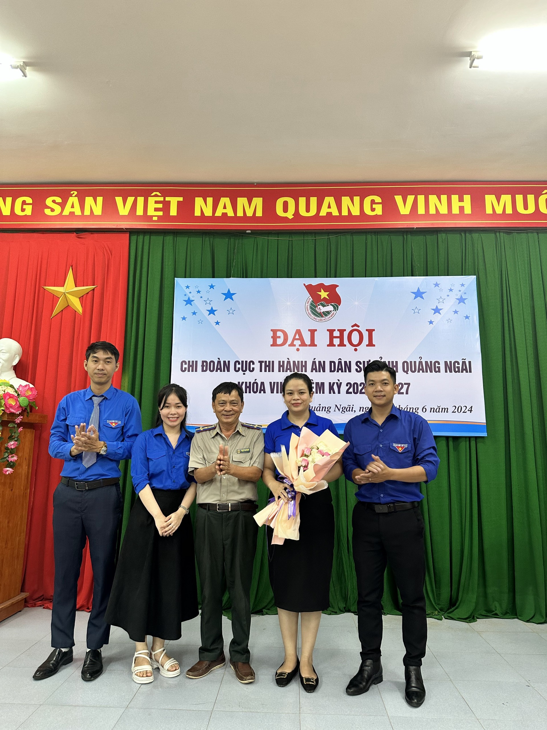 CHI ĐOÀN CỤC THADS TỈNH TỔ CHỨC  ĐẠI HỘI KHÓA VII, NHIỆM KỲ 2024-2027