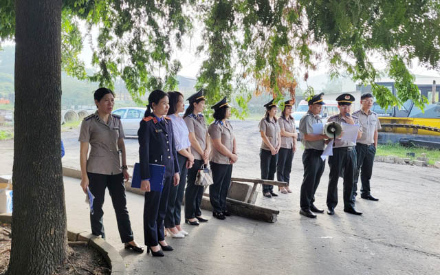 THADS thị xã Bỉm Sơn: cưỡng chế giao tài sản thành công