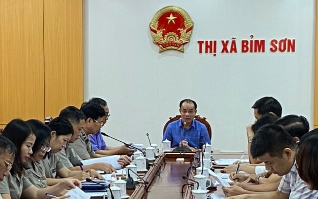 THADS Bỉm Sơn: Ban Chỉ đạo THADS thị xã họp sơ kết 9 tháng đầu năm, phương hướng, nhiệm vụ 3 tháng cuối năm