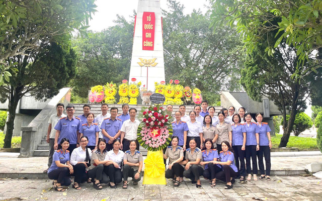 Phòng THADS KV6 dâng hương tri ân kỷ niệm 78 năm ngày Thương binh Liệt sỹ (27/7/1947-27/7/2025)