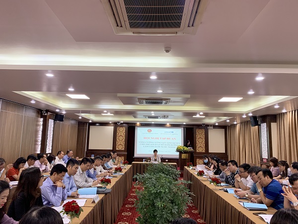 Hội nghị tập huấn tăng cường năng lực giải quyết cho trẻ em ở cơ sở nuôi dưỡng làm con nuôi nước ngoài