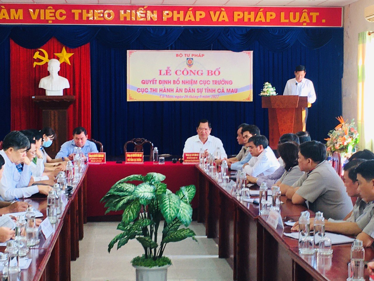 đ/c: Nguyễn Văn Lực - Phó tổng cục trưởng, phát biểu tại buổi lễ