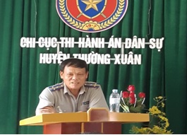 Lễ công bố Quyết định bổ nhiệm Chi cục trưởng Chi cục THADS huyện Thường Xuân