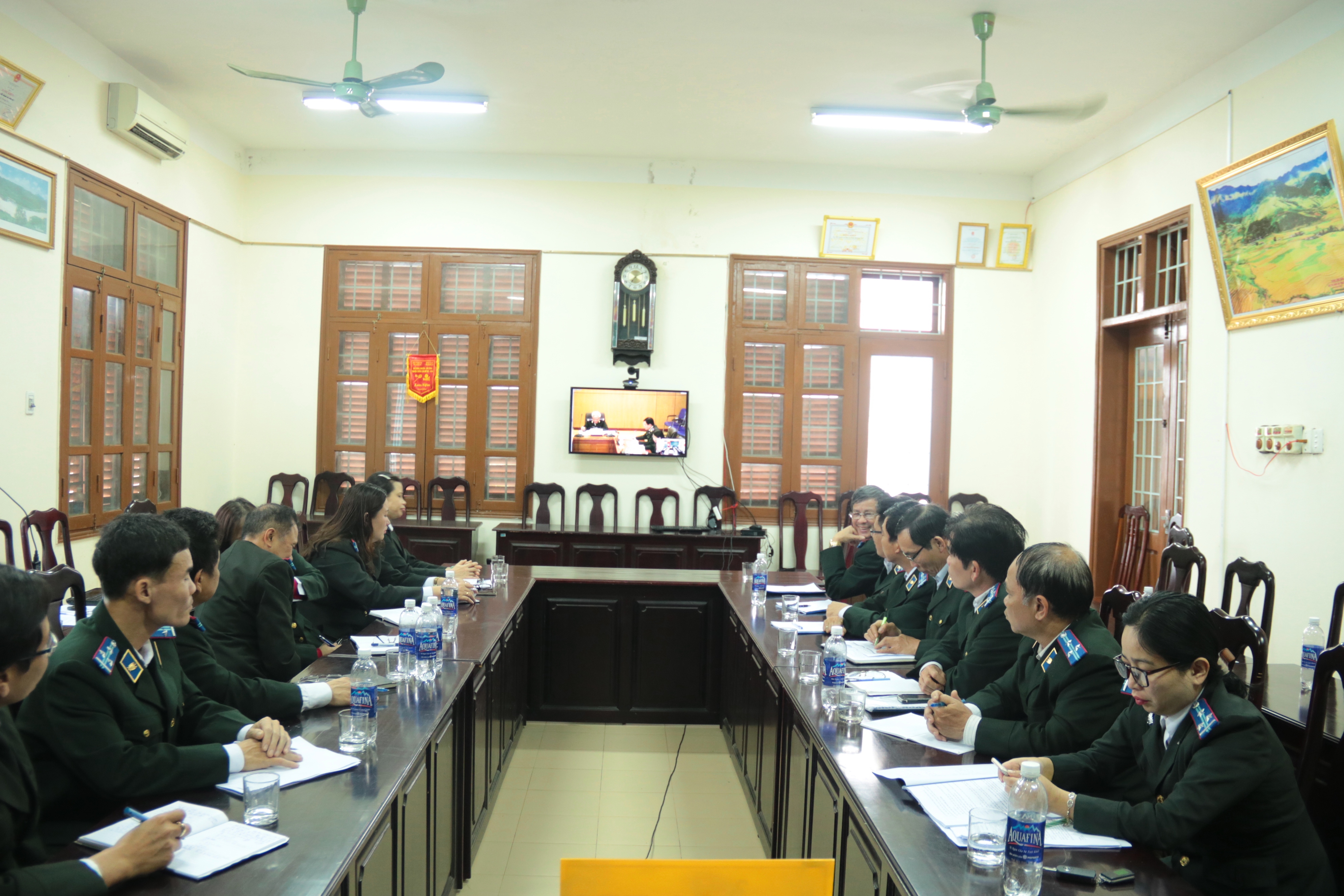 Tổng cục Thi hành án dân sự làm việc với các Cục Thi hành án dân sự địa phương