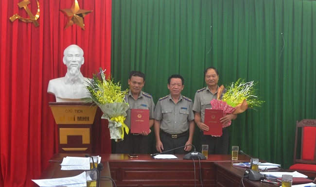 LỄ CÔNG BỐ CÁC QUYẾT ĐỊNH VỀ CÔNG TÁC CÁN BỘ ĐỐI VỚI ĐẢNG ỦY CỤC THI HÀNH ÁN DÂN SỰ NHIỆM KỲ 2015-2020.