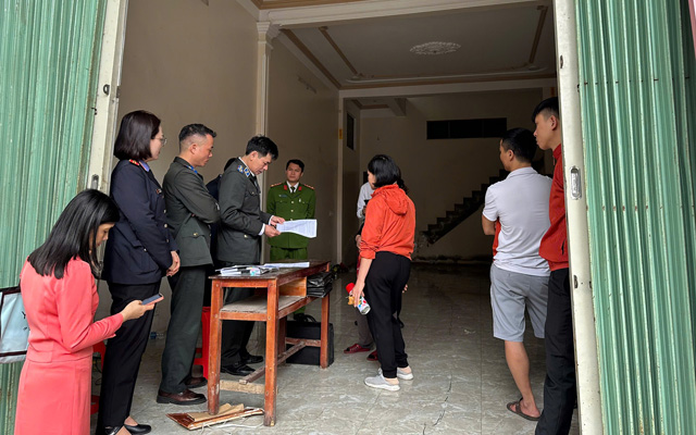 THADS huyện Cẩm Thủy: giao tài sản bán đấu giá thành công