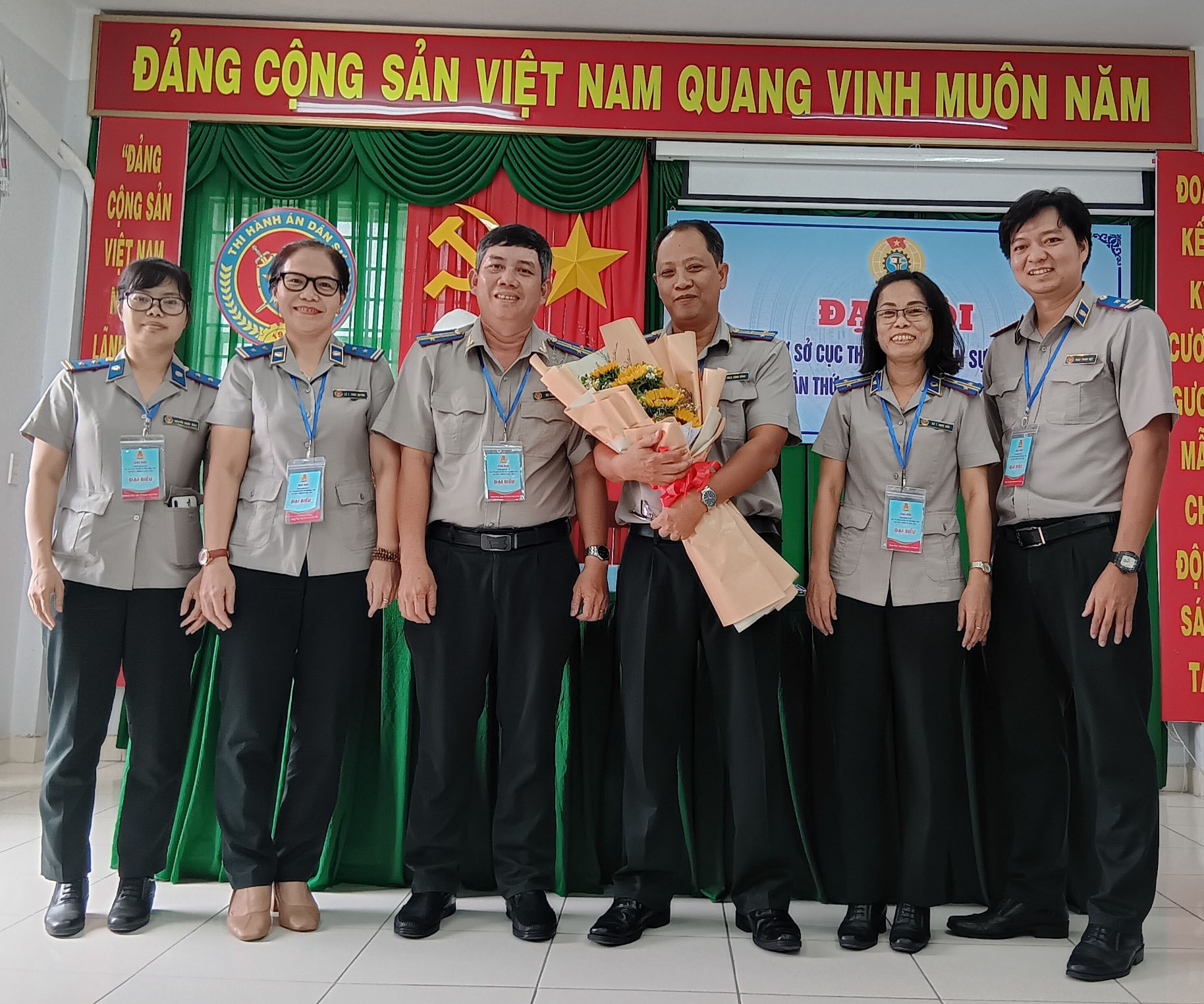 Công đoàn cơ sở Chi cục THADS Huyện tổ chức Đại hội Công đoàn cở sở Chi cục THADS Huyện, nhiệm kỳ 2023 - 2028