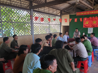 Chi cục Thi hành án dân sự huyện Châu Thành cưỡng chế giao tài sản