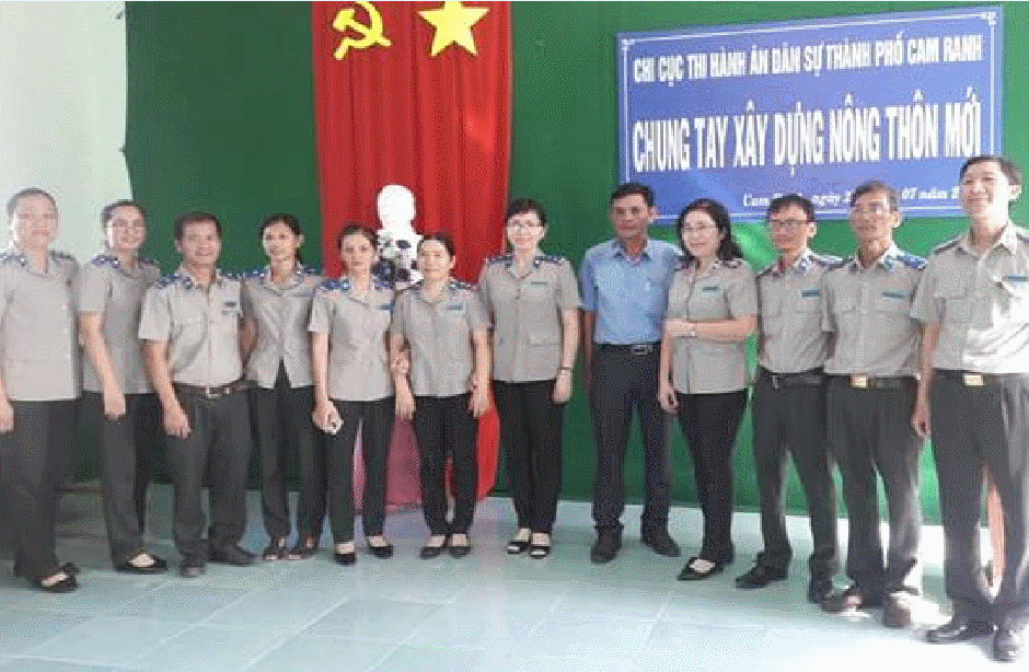 Chi cục Thi hành án dân sự thành phố Cam Ranh - điển hình tiên tiến ngành Tư pháp