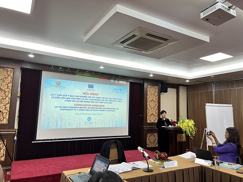 Cục Con nuôi tổ chức Hội nghị lấy ý kiến đối với Báo cáo nghiên cứu xây dựng thủ tục xác nhận trẻ em đủ điều kiện làm con nuôi và Báo cáo nghiên cứu xây dựng quy trình công tác xã hội trong lĩnh vực nuôi con nuôi tại thành phố Bắc Ninh