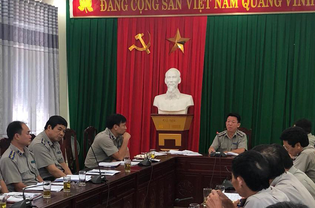 Tập trung mọi nguồn lực cho việc giải quyết án - Đó là kết luận của Cục trưởng Cục THADS tỉnh Bùi Mạnh Khoa