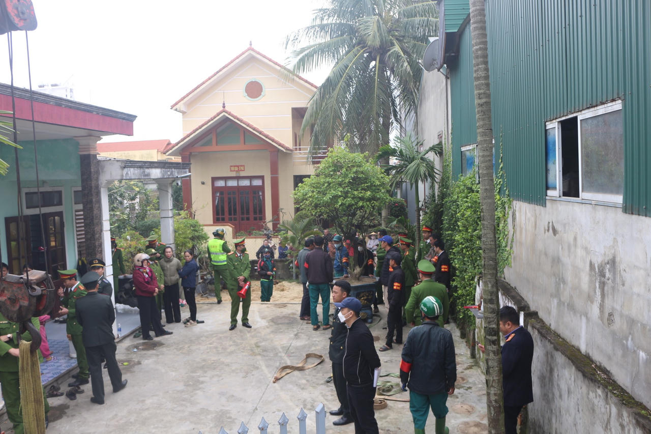 Buổi cưỡng chế diễn ra an toàn, đúng quy định.