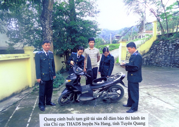 Chi cục Thi hành án dân sự huyện Na Hang, tỉnh Tuyên Quang - điển hình tiên tiến ngành Tư pháp