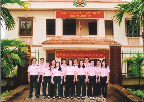 Chi cục Thi hành án dân sự huyện Vĩnh Lợi, tỉnh Bạc Liêu - điển hình tiên tiến ngành Tư pháp