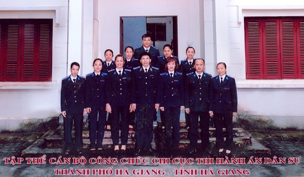 Chi cục Thi hành án dân sự thành phố Hà Giang, tỉnh Hà Giang - điển hình tiên tiến ngành Tư pháp