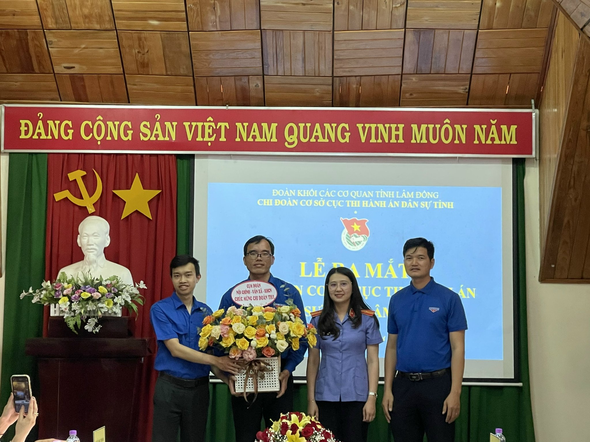 Thành lập Chi đoàn thanh niên Cục Thi hành án dân sự tỉnh Lâm Đồng