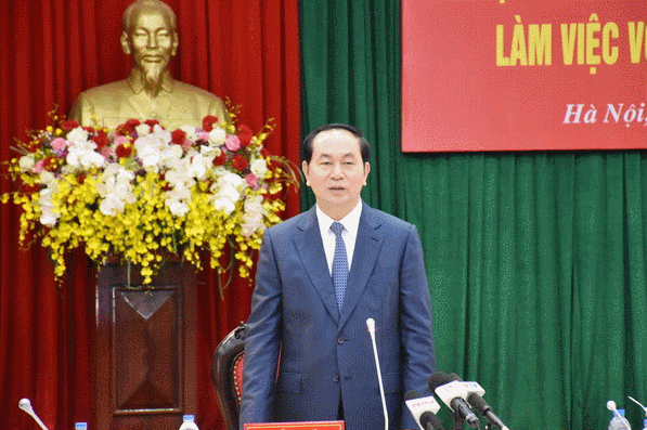 Chủ tịch nước Trần Đại Quang: Công tác thi hành án là đảm bảo “thượng tôn pháp luật”