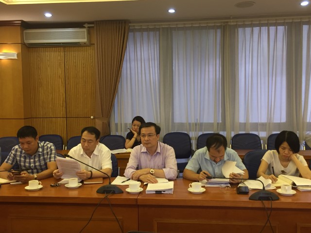 Làm việc với Bộ Tài chính về một số công tác xây dựng và thi hành pháp luật