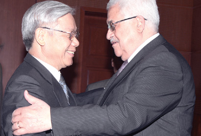 NA offers to share legislative experience with Palestinians