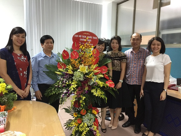 Cục Hộ tịch, quốc tịch, chứng thực chúc mừng Cổng thông tin điện tử Bộ Tư pháp nhân ngày Báo chí Cách mạng Việt Nam