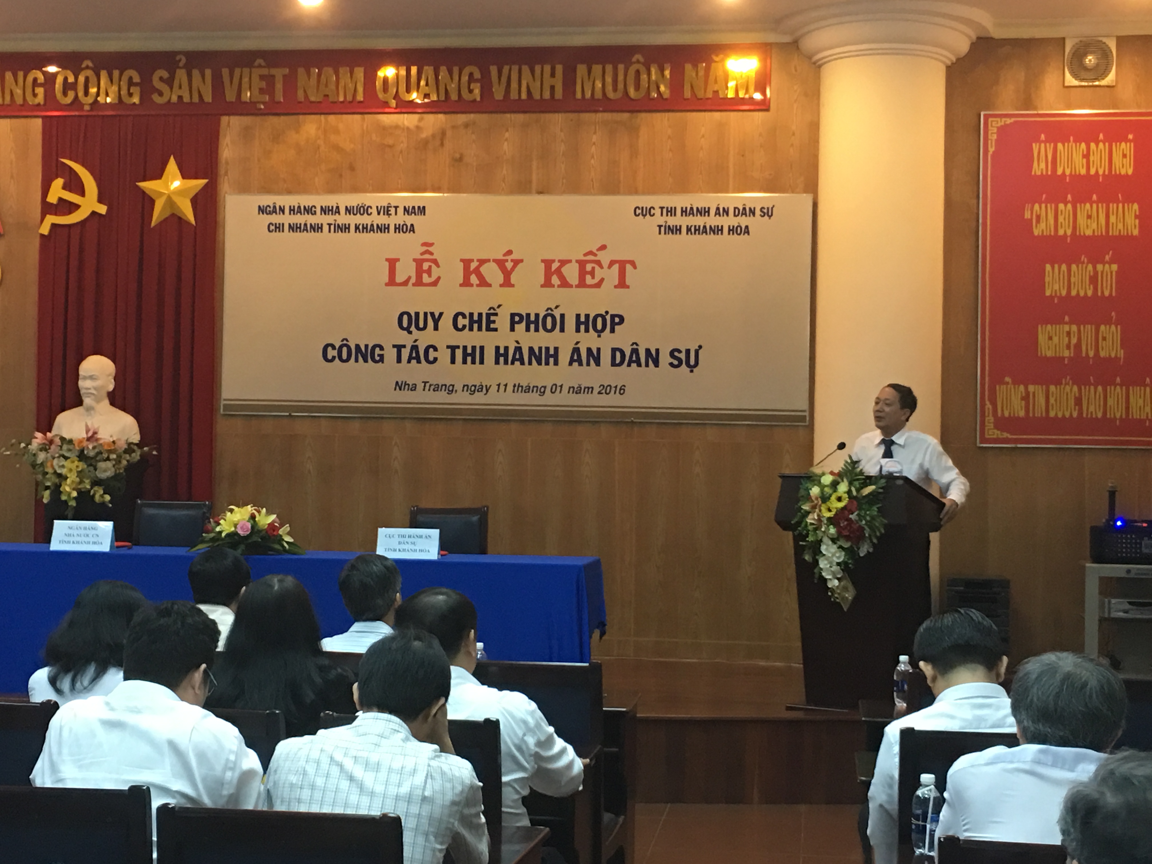 Album Hội nghị triển khai công tác Thi hành án dân sự năm 2016