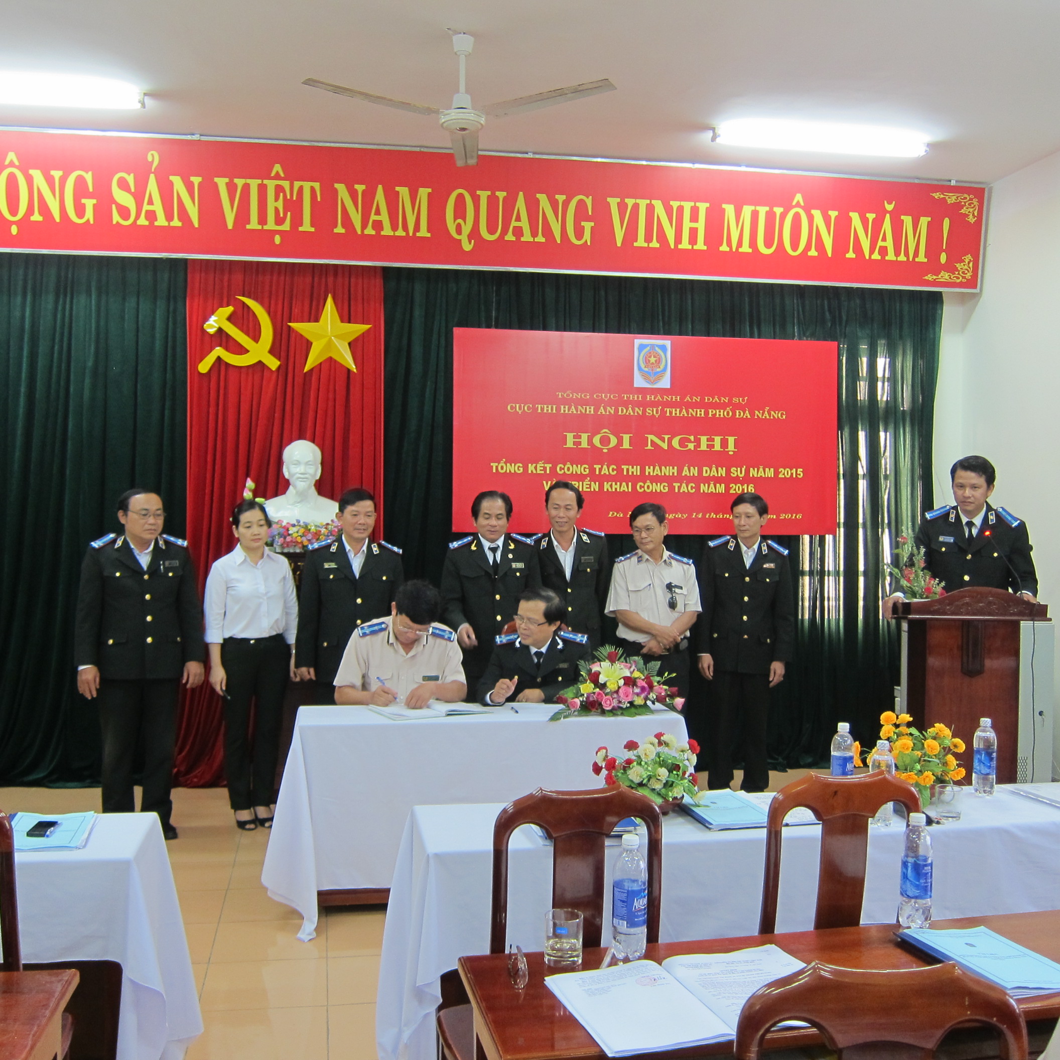 HỘI NGHỊ TỔNG KẾT CÔNG TÁC THI HÀNH ÁN NĂM 2015 VÀ TRIỂN KHAI CÔNG TÁC NĂM 2016 11