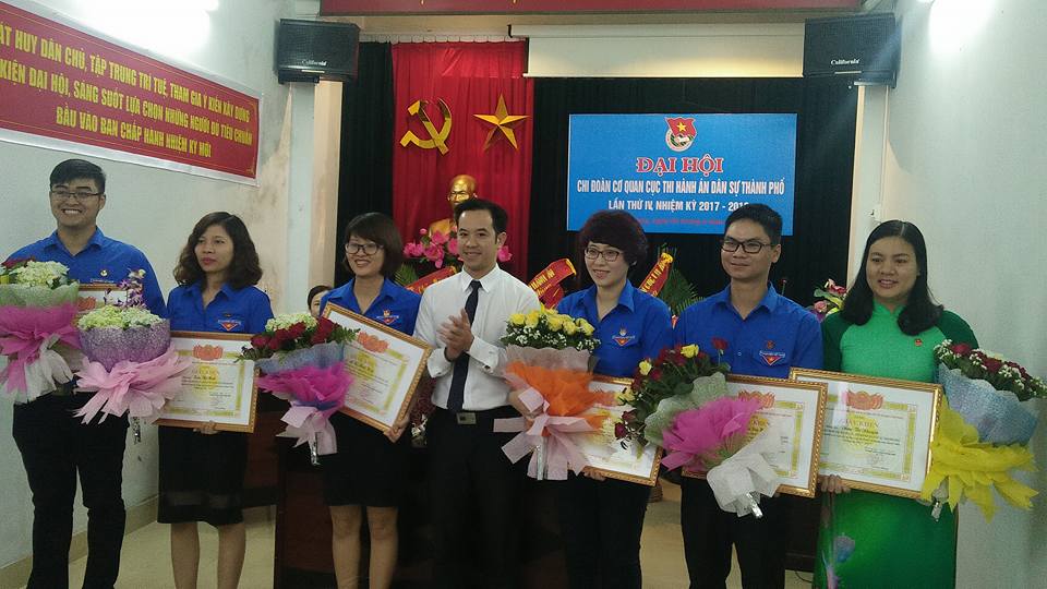 Đại hội Chi đoàn Cục Thi hành án dân sự nhiệm kỳ 2017-2019 2