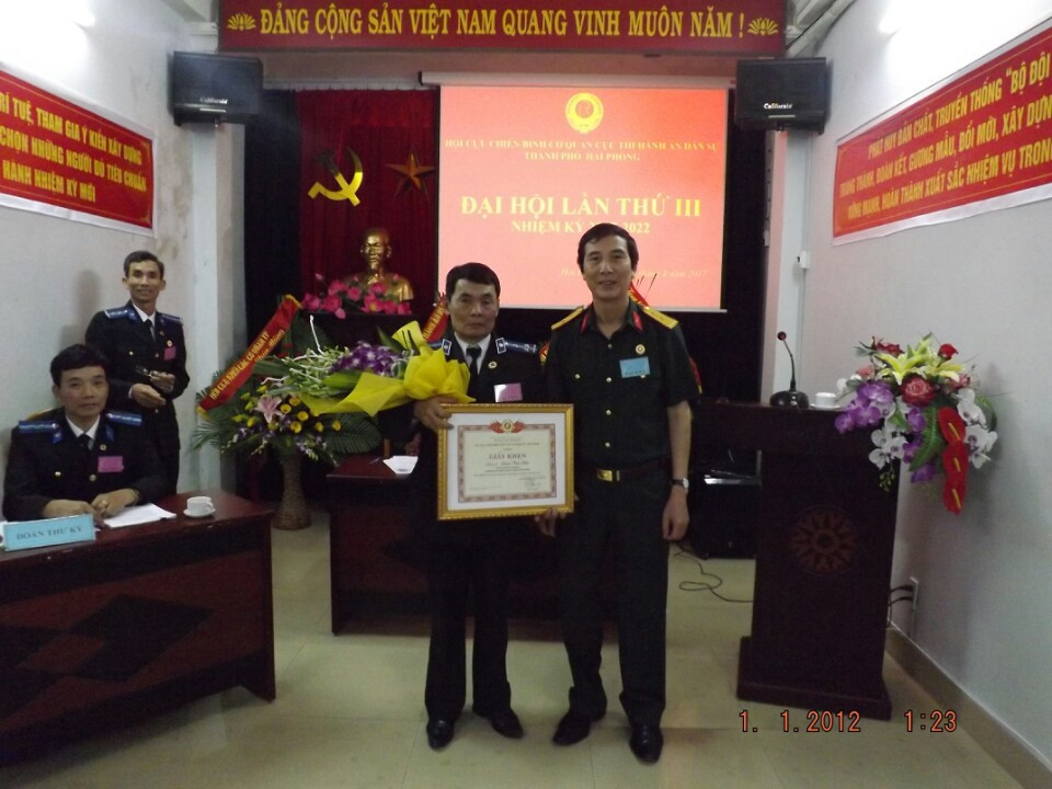 Đại Hội Hội Cựu chiến binh nhiệm kỳ 2017-2022 2