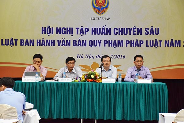 Tập huấn chuyên sâu Luật Ban hành văn bản quy phạm pháp luật