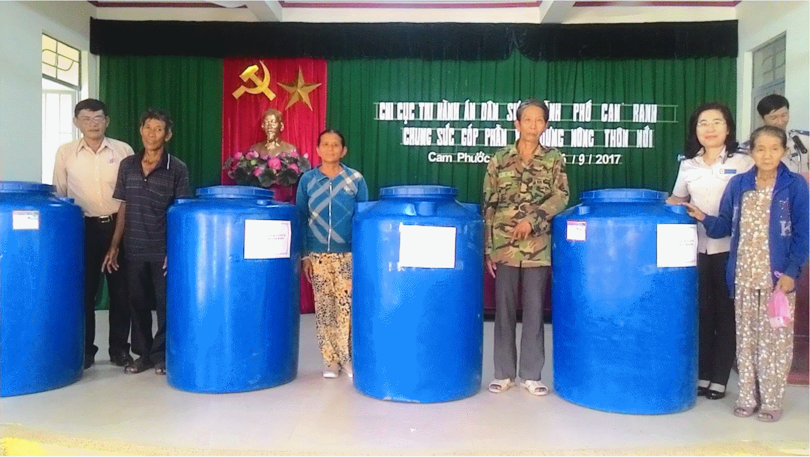 Chi cục THADS thành phố Cam Ranh góp phần xây dựng nông thôn mới