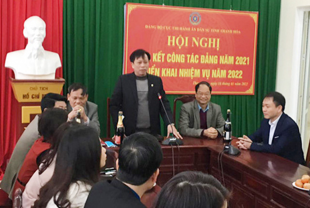 Cục Thi hành án dân sự tỉnh tổ chức gặp mặt đầu xuân