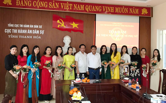 Công đoàn, Cơ quan Cục THADS tỉnh tổ chức Tọa đàm kỷ niệm ngày Quốc tế Phụ nữ 8-3