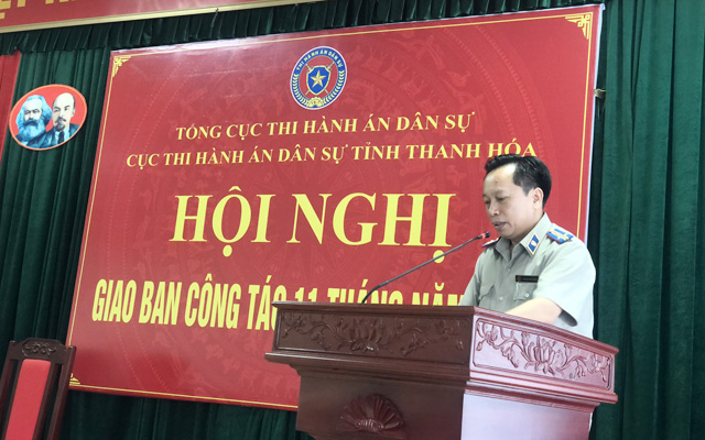 Hội nghị giao ban công tác THADS 11 tháng 2022