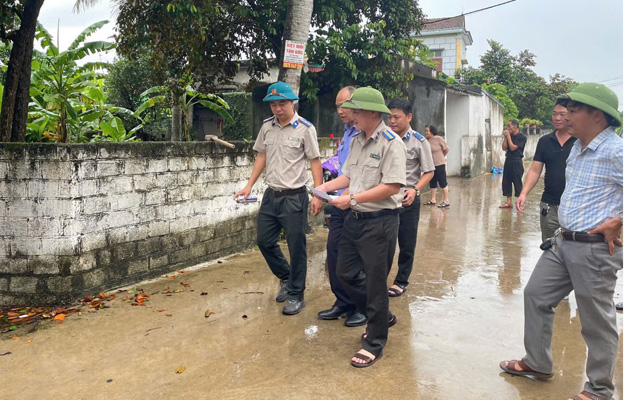Chấp hành viên Cục THADS tỉnh thực hiện giao đất thành công