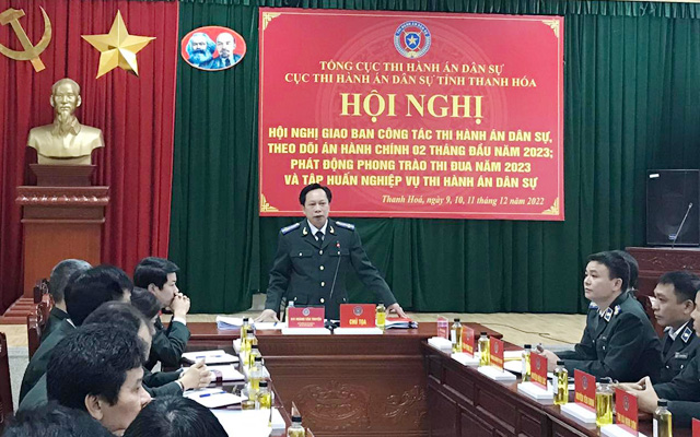 Hội nghị giao ban công tác THADS 02 tháng năm 2023