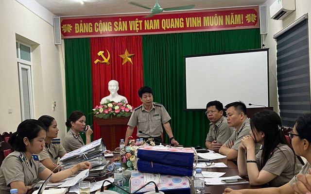 Kiểm tra toàn diện Chi cục THADS huyện Triệu Sơn năm 2025