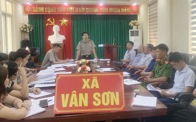 Lãnh đạo Cục THADS tỉnh đối thoại với công dân có khiếu nại, tố cáo phức tạp, kéo dài