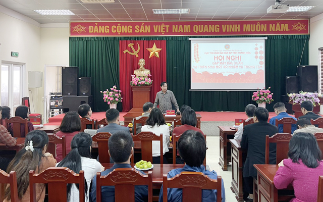 Hội nghị gặp mặt đầu xuân 2024 và triển khai một số nhiệm vụ trọng tâm