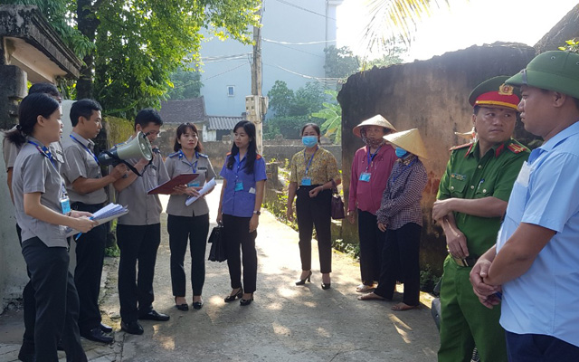 Cục THADS tỉnh tổ chức cưỡng chế giao tài sản thành công