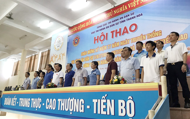 Hội thao chào mừng 77 năm ngày truyền thống THADS và 30 năm chuyển giao công tác THADS