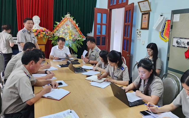 Cục THADS tỉnh Thanh Hóa kiểm tra chuyên đề tại Chi cục THADS huyện Yên Định