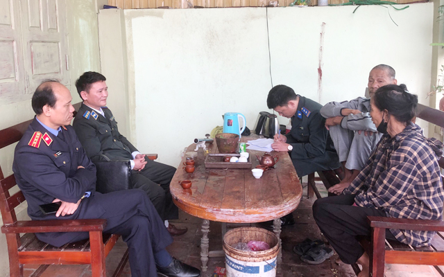 Chấp hành viên Cục THADS tỉnh: sát sao công việc ngay từ những ngày đầu Tết nguyên đán Giáp Thìn