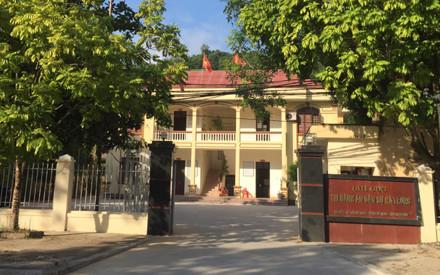 Bàn giao đưa vào sử dụng kho vật chứng Chi cục THADS huyện Hà Trung