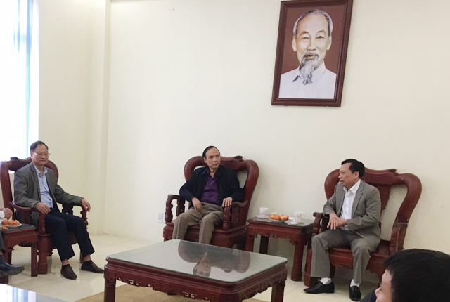 Gặp mặt cán bộ hưu trí nguyên là Lãnh đạo Cục THADS tỉnh