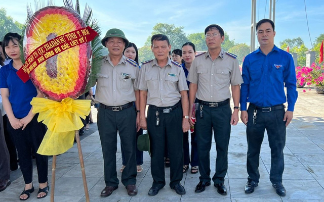 Cục THADS tỉnh: chuỗi hoạt động kỷ niệm, tri ân ngày Thương binh Liệt sĩ