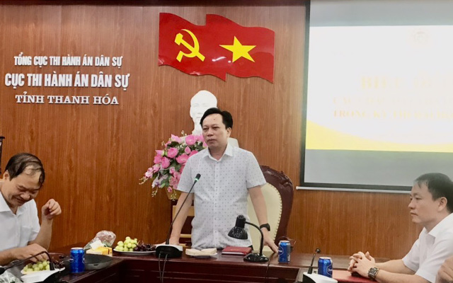 Hội Khuyến học Cục THADS tỉnh biểu dương các cháu là con cán bộ, công chức, người lao động Cục đạt thành tích cao trong kỳ thi đại học năm 2023