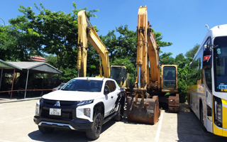 Cục THADS tỉnh tiến hành giao nhận tang vật