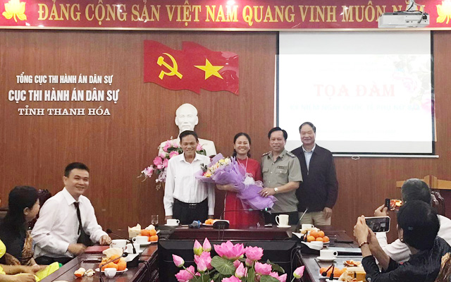 Cơ quan, Công đoàn Cục THADS tỉnh tổ chức Tọa đàm kỷ niệm ngày Quốc tế Phụ nữ