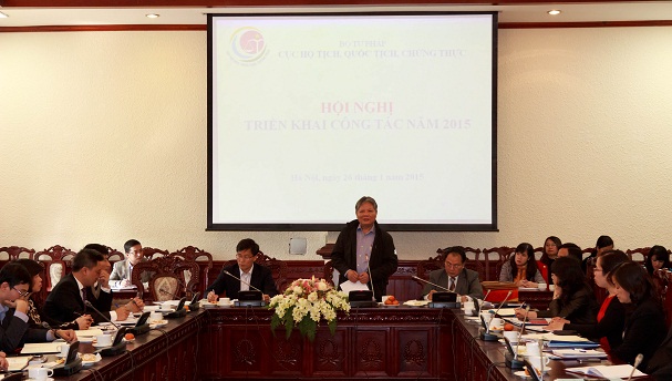 Cục Hộ tịch, quốc tịch, chứng thực - đơn vị điển hình tiên tiến ngành Tư pháp